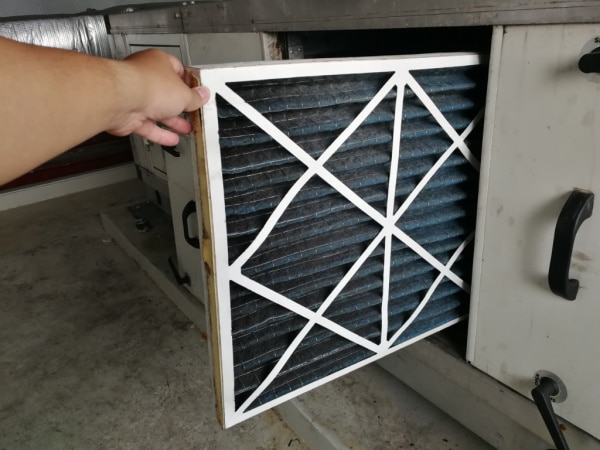 change furnance filter when spring cleaning