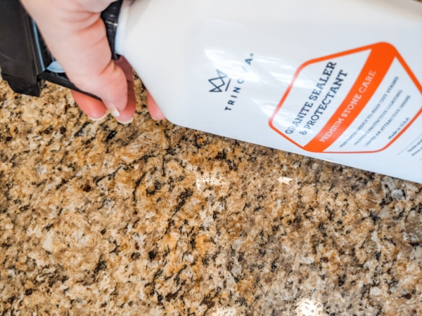 spray on sealer for granite countertop
