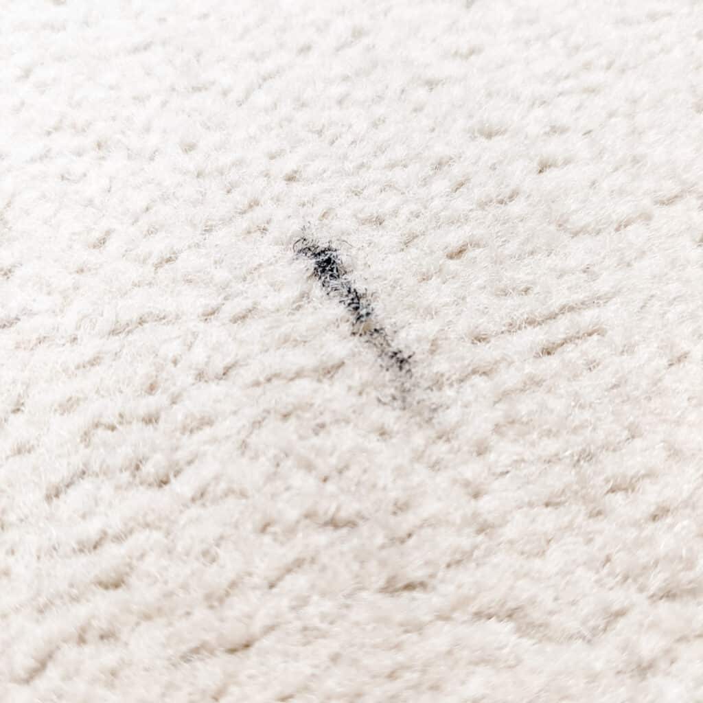 mascara stain on carpet