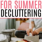 summer decluttering