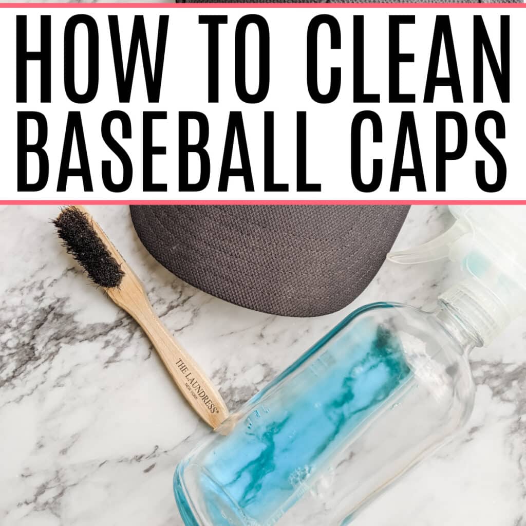 how to clean baseball caps