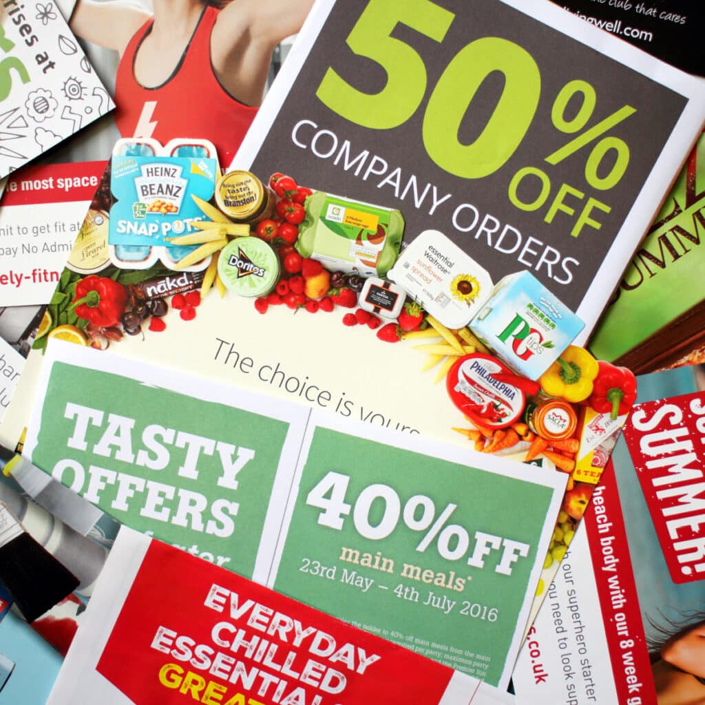 how to stop getting grocery store junk mail