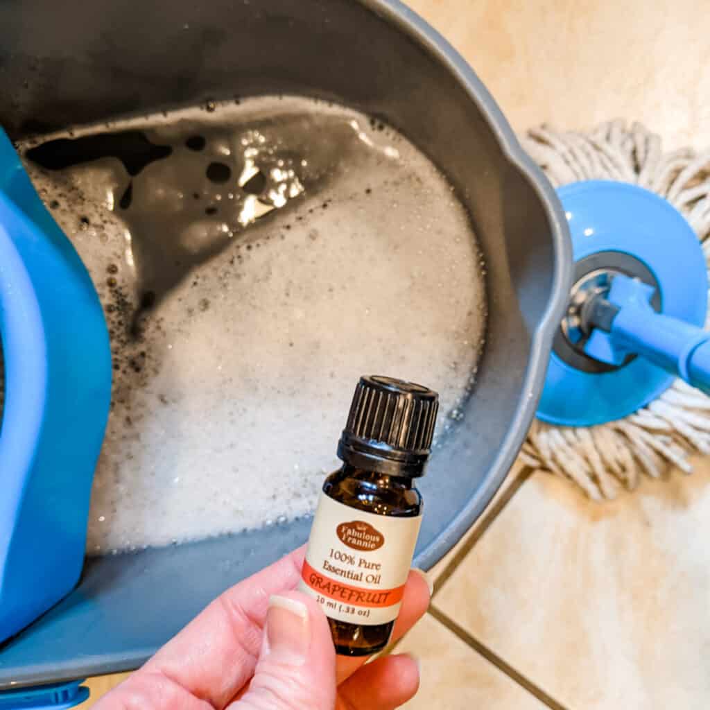 best smelling homemade floor cleaner with essential oils