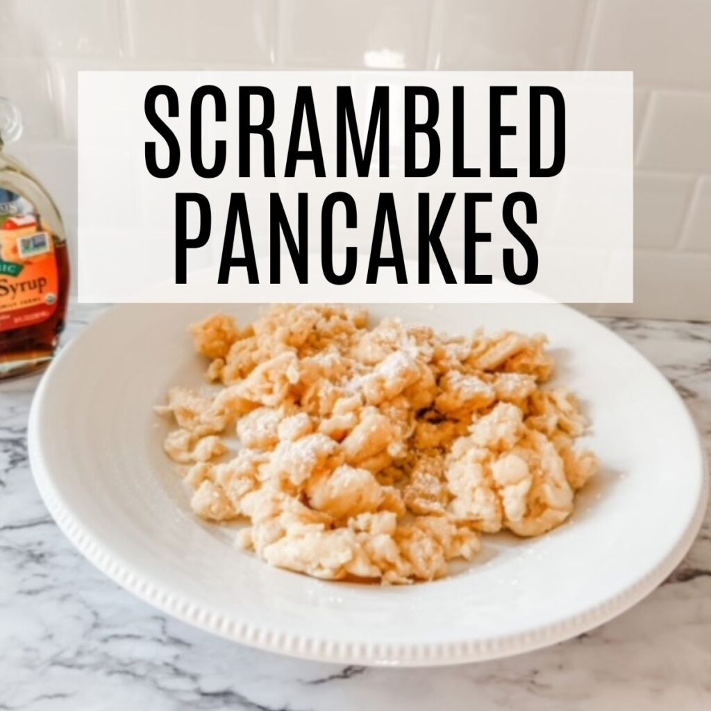 scrammbled pancakes